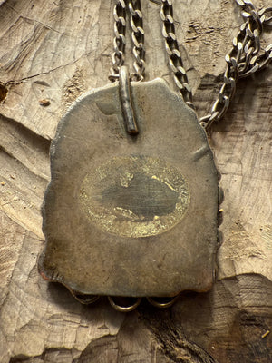 Arrowhead Turquoise Shadowbox Necklace