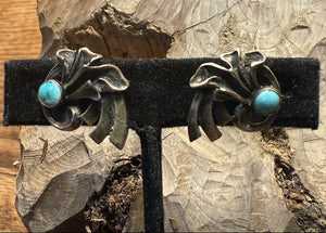 Art Deco Zuni Earrings