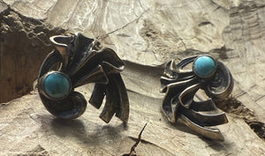 Art Deco Zuni Earrings