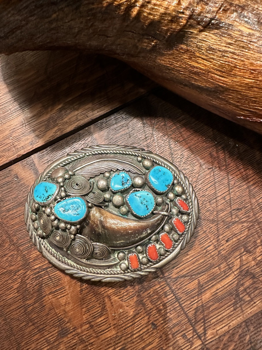 Bear Claw Belt Buckle