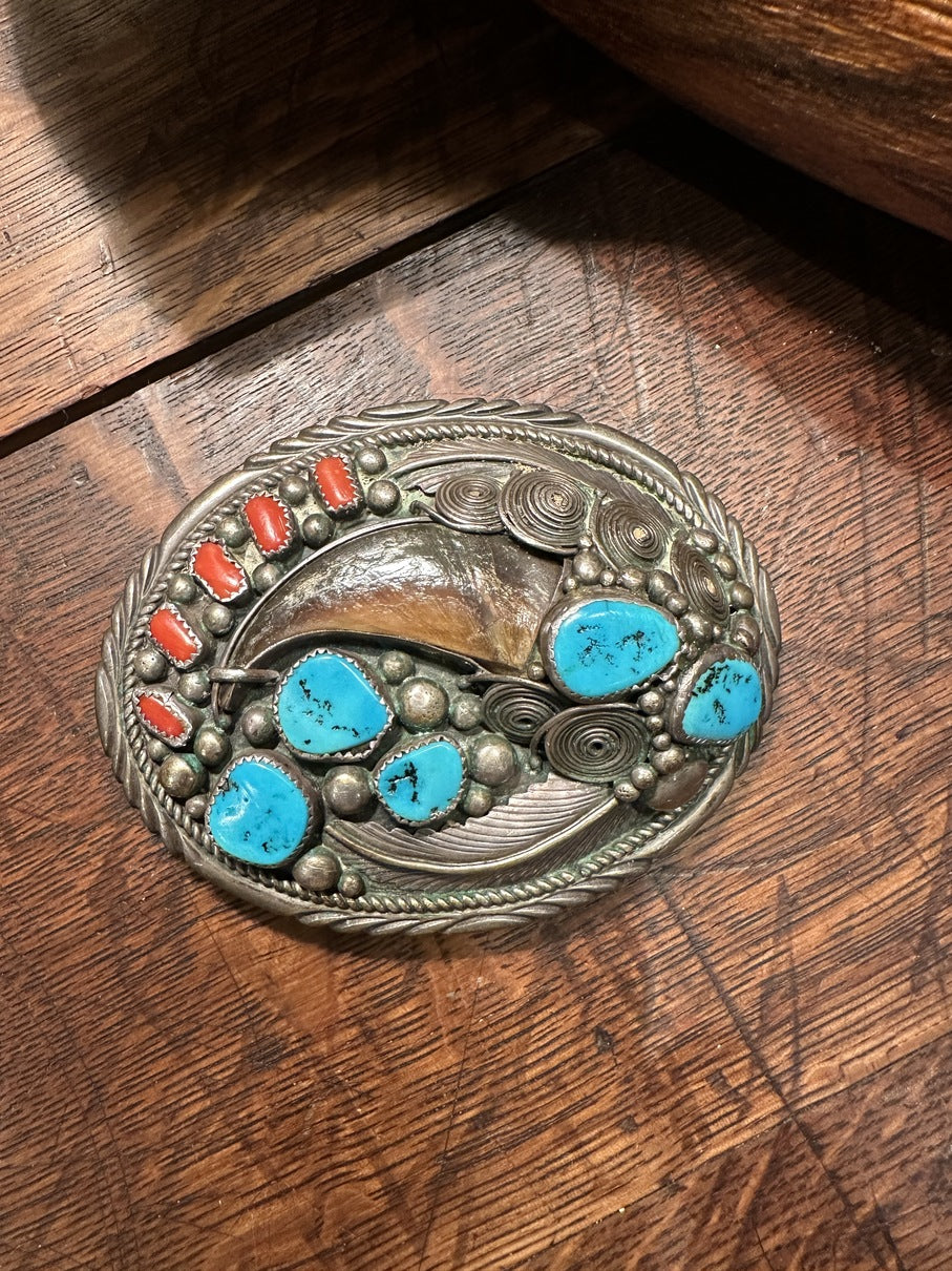 Bear Claw Belt Buckle