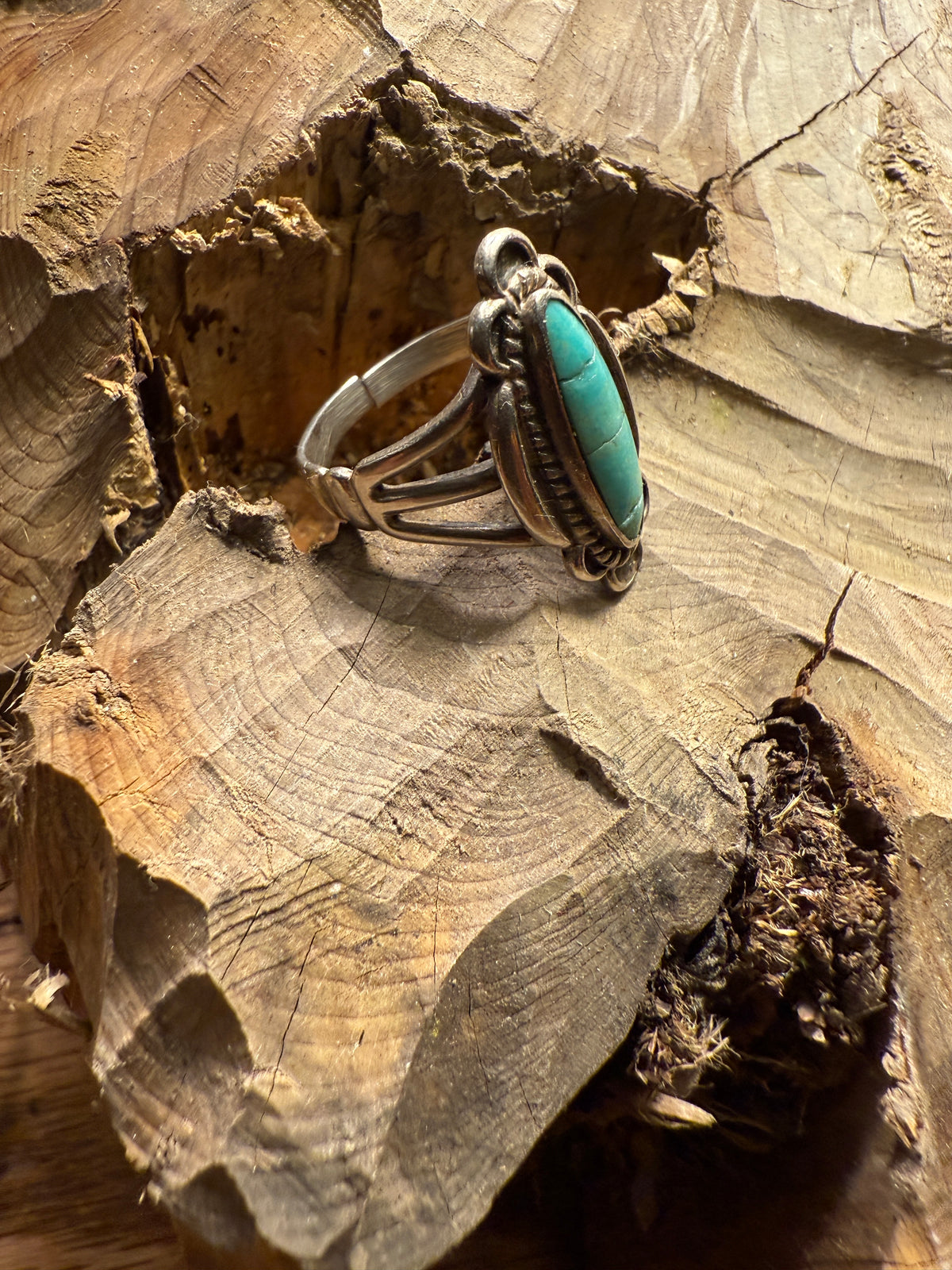 Bell Trading Oval Turquoise Stone Ring
