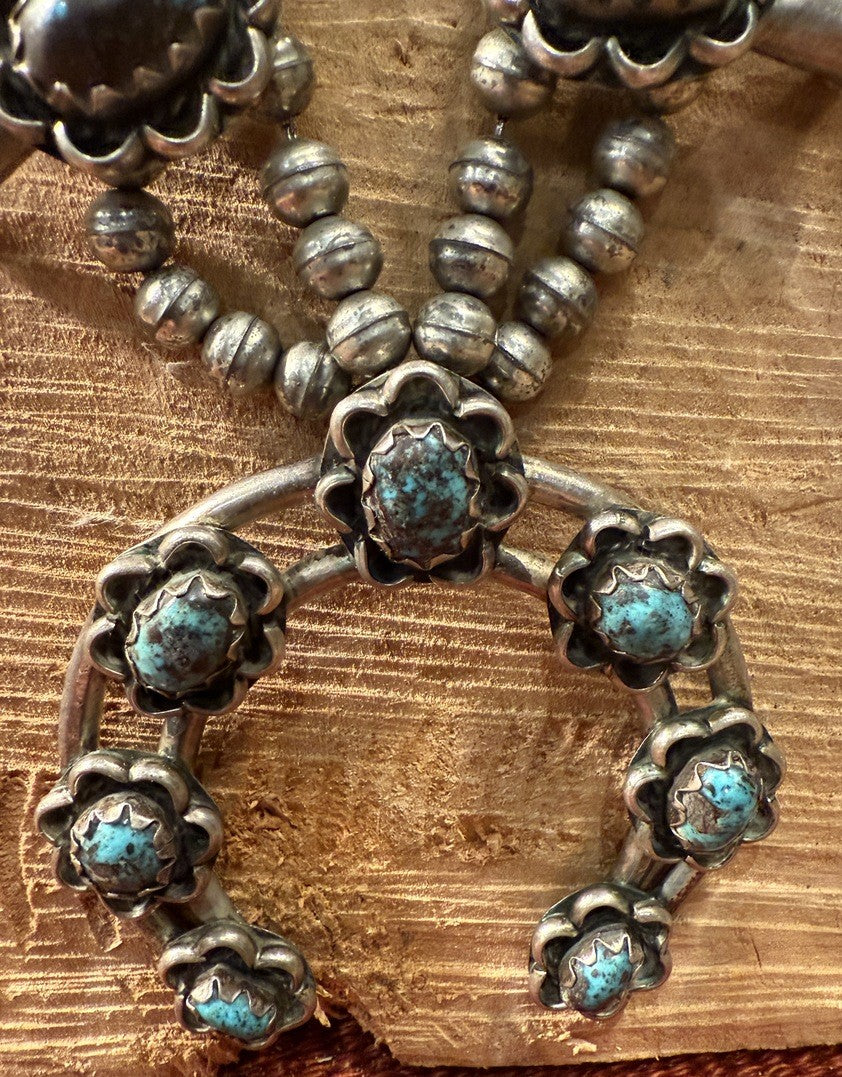 Bisbee Cabochon Blossom Necklace