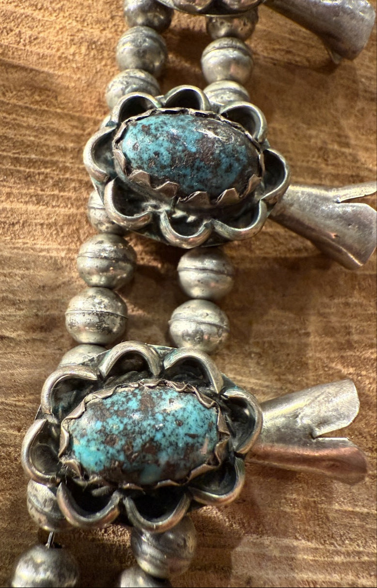 Bisbee Cabochon Blossom Necklace