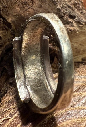 Blue Gem Inlay Ring