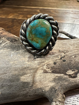 Blue Gem Ring