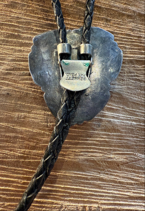 Blue Gem Turquoise Bolo Tie
