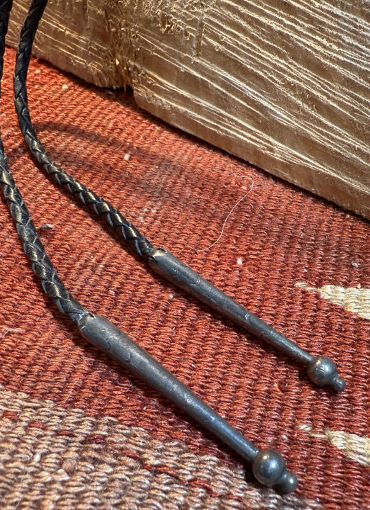 Blue Gem Turquoise Bolo Tie