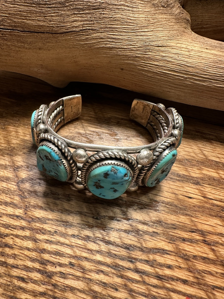 Blue Green Turquoise Bracelet