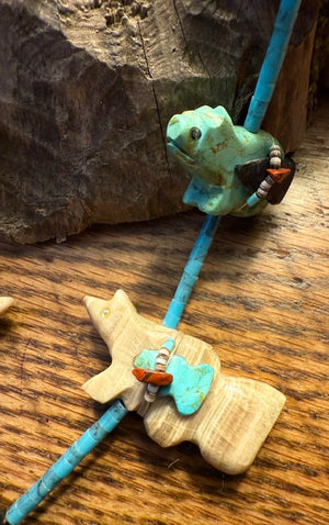 Bundled Zuni Fetish Necklace