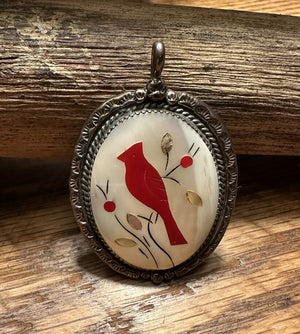 Cardinal Pendant Navajo