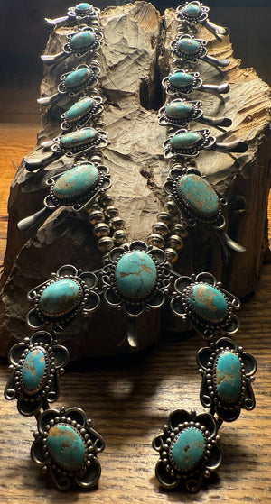 Cerrillos Squash Blossom Necklace