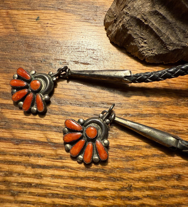 Coral Bolo Tie