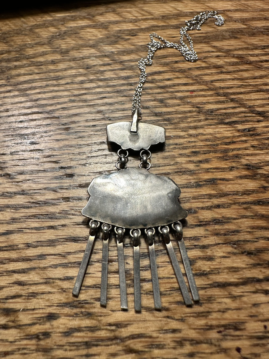 Coral Pendant Necklace