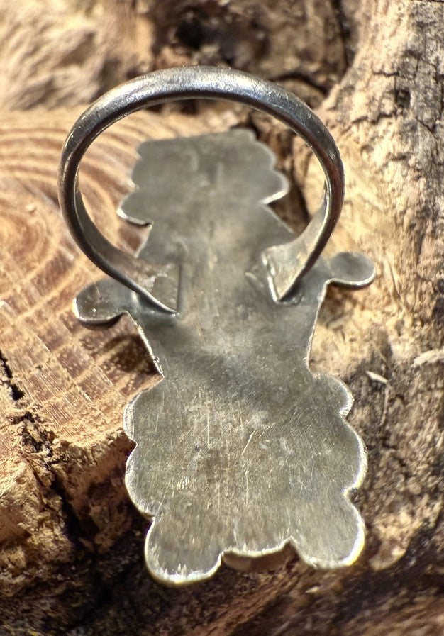 Dishta Turquoise Coral Ring