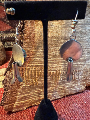 Dome Turquoise Earrings