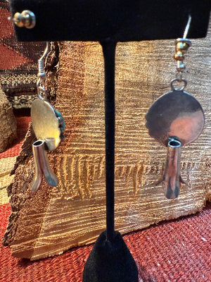 Dome Turquoise Earrings