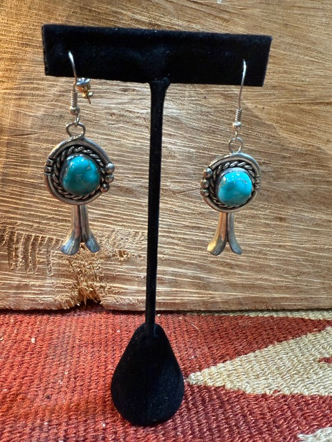 Dome Turquoise Earrings