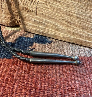 Domed Morenci Turquoise Bolo Tie