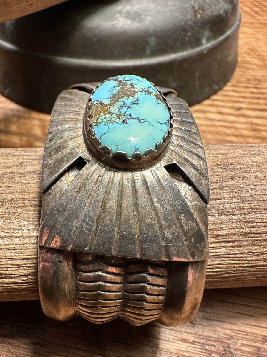 Eagle Tail Feather Cross Bracelet