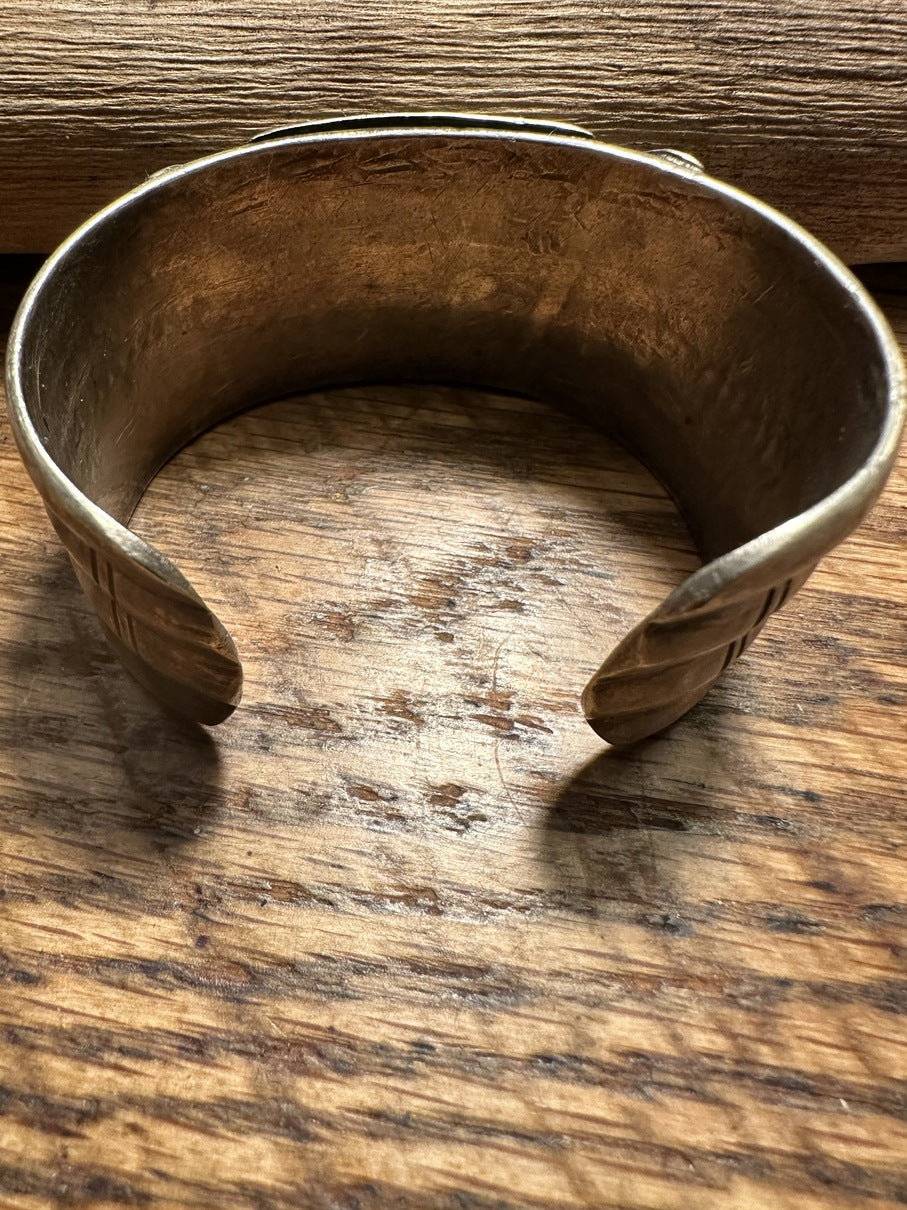 Eagle Tail Feather Cross Bracelet