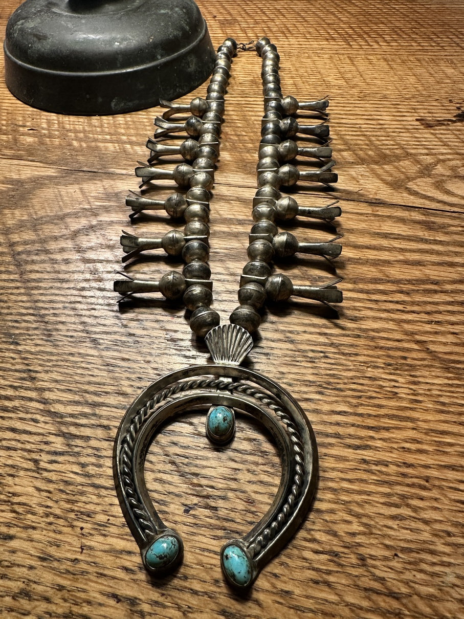 Early Squash Blossom Necklace