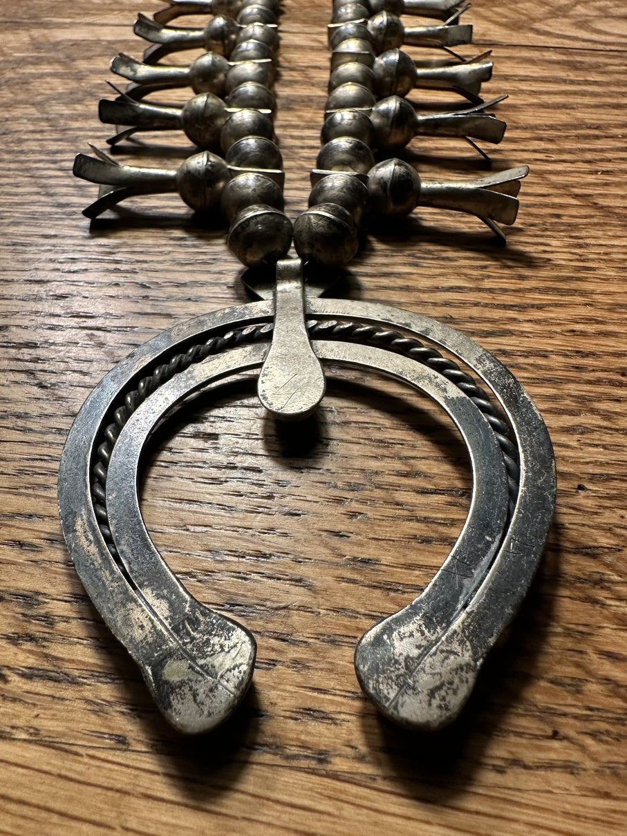 Early Squash Blossom Necklace