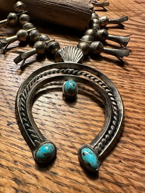 Early Squash Blossom Necklace