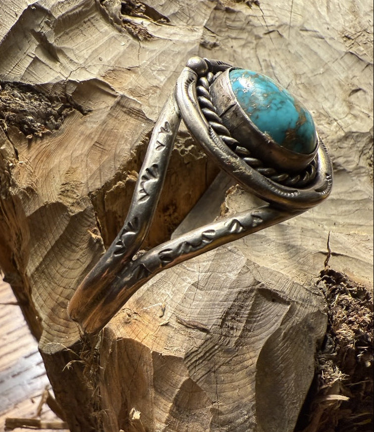 Egg Shape Turquoise Bracelet