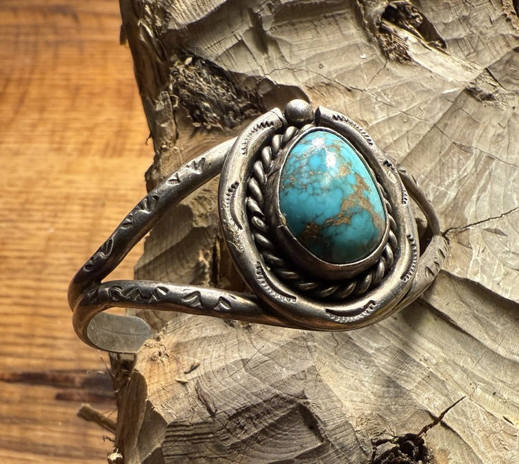 Egg Shape Turquoise Bracelet