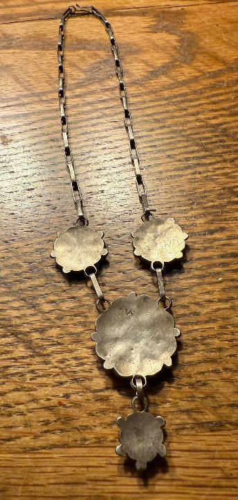 Flower Turquoise Necklace