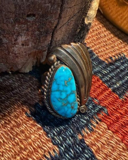 Fred Thomson Morenci Turquoise Ring