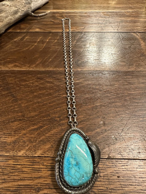 Godber Burnham Turquoise Pendant