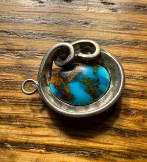 Godber Burnham Turquoise Pendant