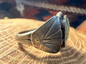 Green Stone Ring