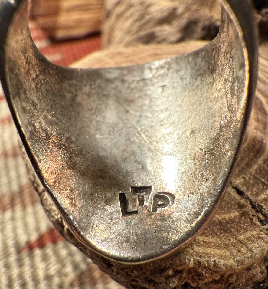 Heavy Silver Inlay Ring