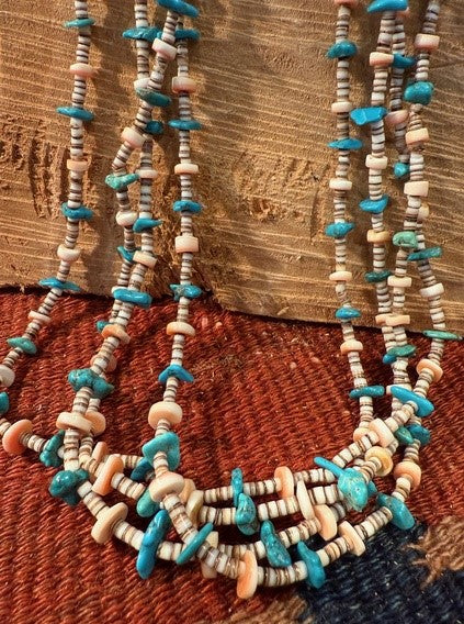 Heishi Turquoise Necklace