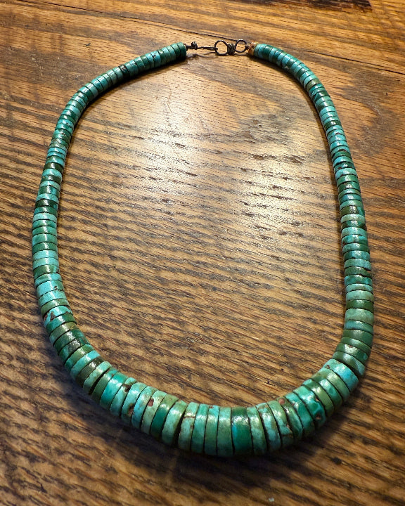 Heishi Turquoise Necklace