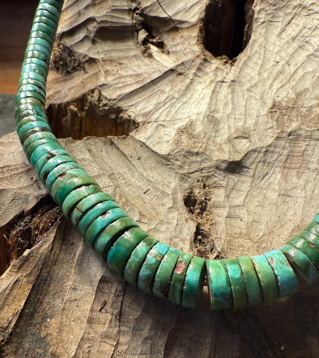 Heishi Turquoise Necklace