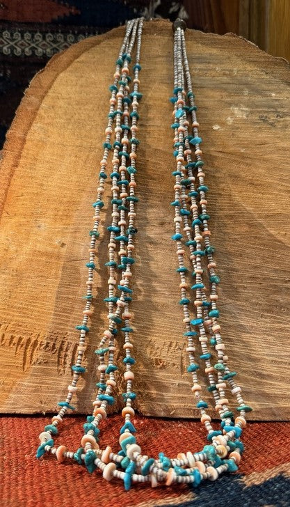 Heishi Turquoise Necklace