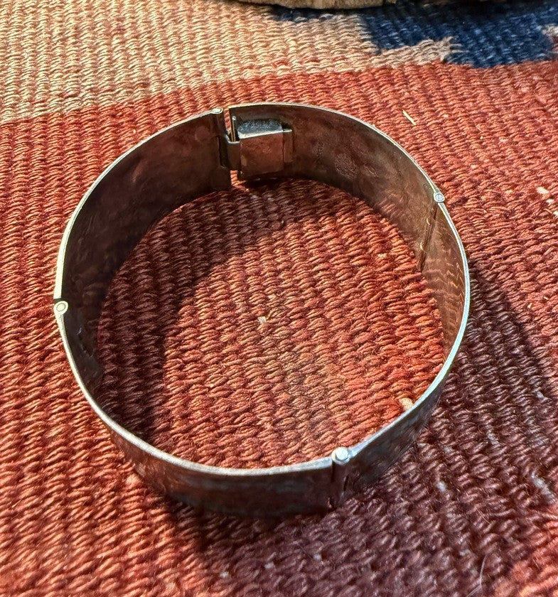 Hinged Turquoise Cuff Mexico