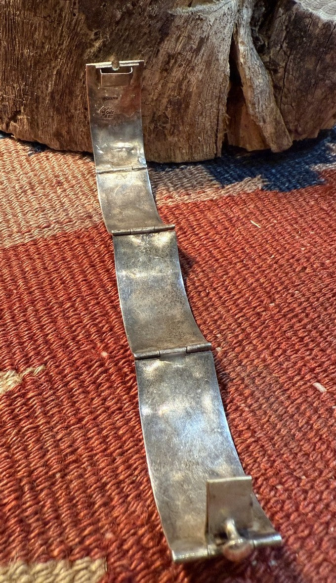 Hinged Turquoise Cuff Mexico