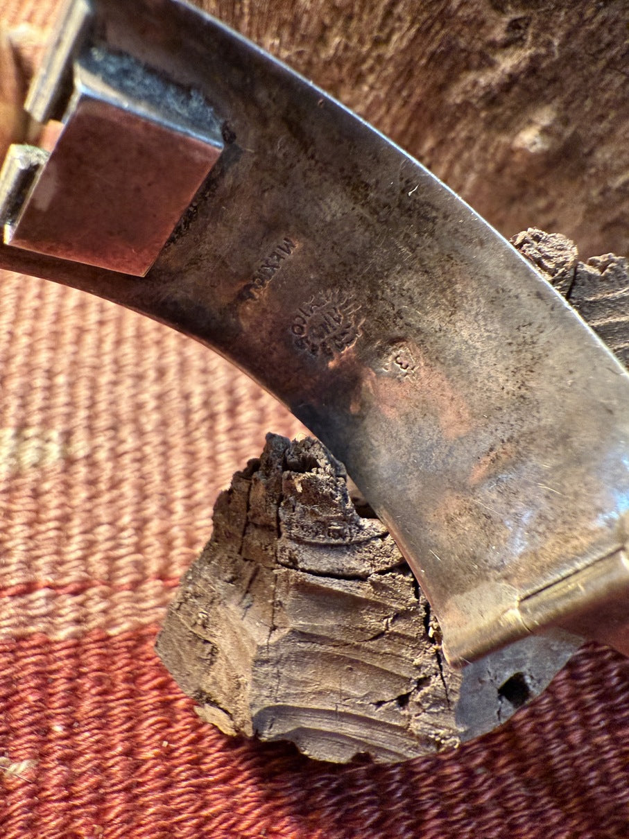 Hinged Turquoise Cuff Mexico