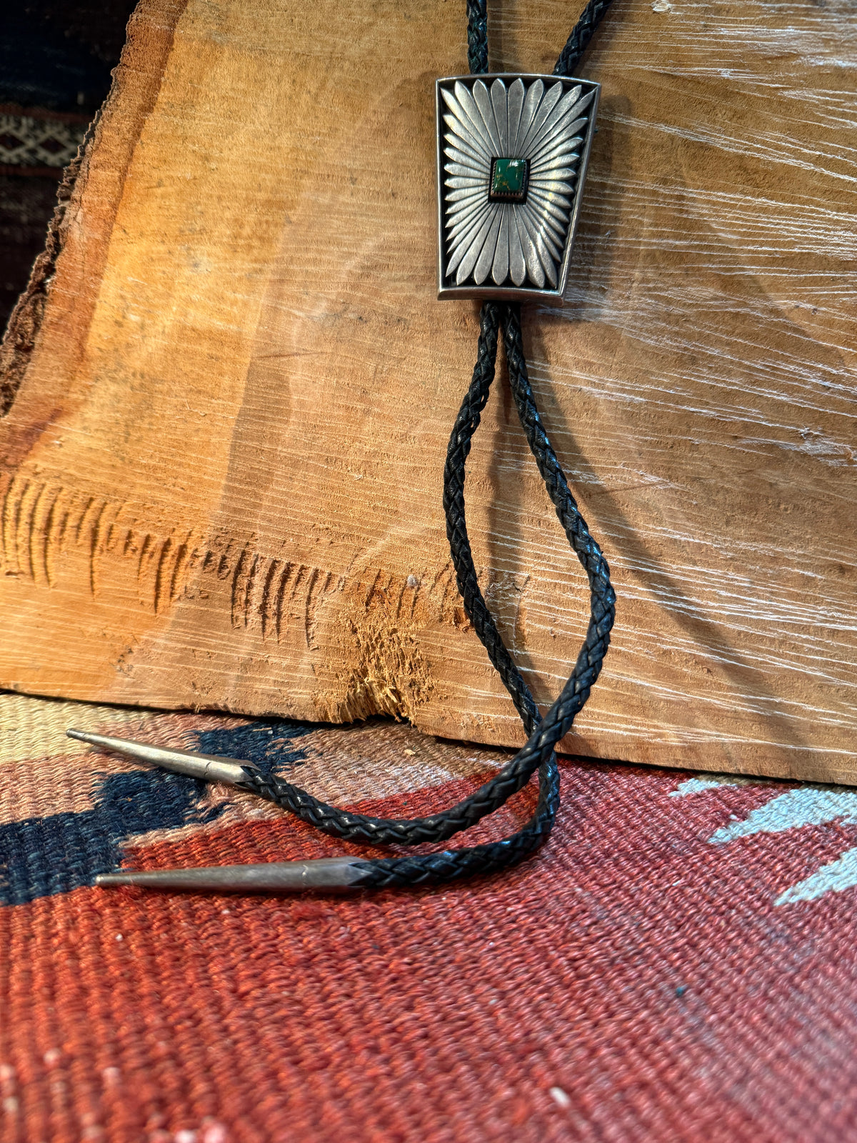 Square Stone Green Bolo [SG-362]