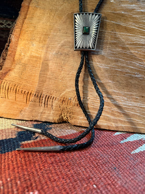 Square Stone Green Bolo [SG-362]