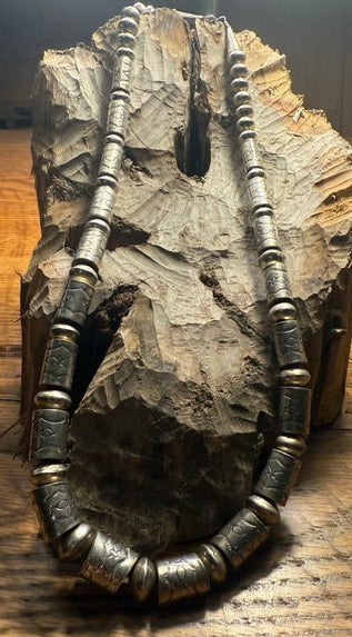 Jessie Claw Silver Necklace