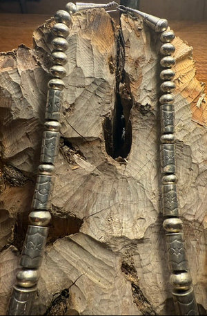 Jessie Claw Silver Necklace