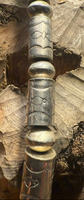 Jessie Claw Silver Necklace