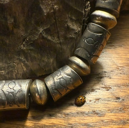 Jessie Claw Silver Necklace