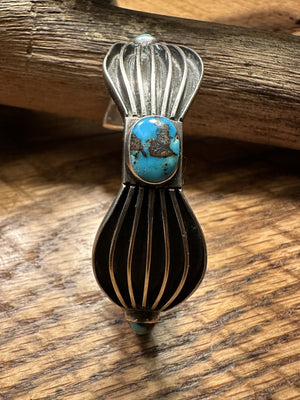 Johnny Mike Begay Turquoise Bracelet